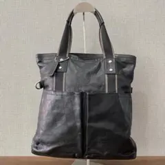 【COACH】コーチ トートバッグ 2way ヘリテージ ブラック