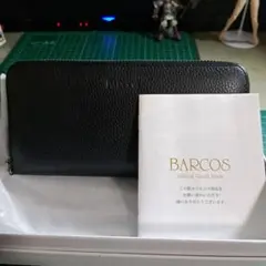 BARCOS 長財布 黒 レザー