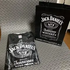JACK DANIEL'S Tシャツ ブラックXL サイズ　紙袋付き　未使用