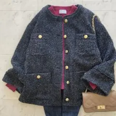 ラウンジドレス ジャケット