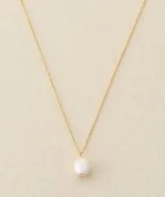 MR/ミスター 1-パールネックレス ホワイトパール ゴールドネックレス 新品