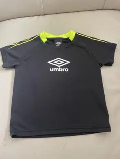 アンブロ ジュニア プラクティスシャツ 120 ブラック サッカー 練習着 半袖
