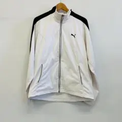【PUMA】ジャージ ホワイト/ブラック XOサイズ