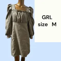 No.177 (☆)GRL チェック柄 ワンピース