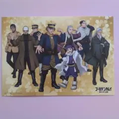ゴールデンカムイ イラストボード 黄金に染まる函館 スタンプラリー特典