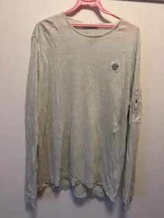 STONE ISLAND グリーン　グレー　長袖Tシャツ