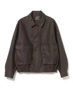 beams レザージャケット(ブルゾン)