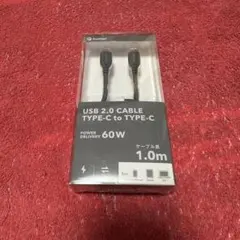 humor USB Type-C to Type-C ケーブル 60W 1.0m