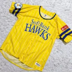 【c7680】SoftBank Hawks ユニフォーム イエロー