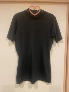 TIGORA ブラック ハイネック アンダーシャツ　Oサイズ