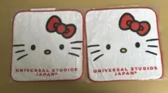 未開封　USJ ハローキティ ハンドタオル
