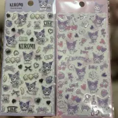 KUROMI シール 2シートセット