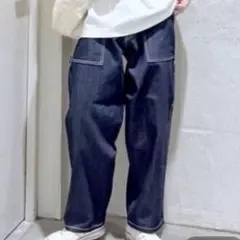 niko and... ライトデニムペインターパンツ　M