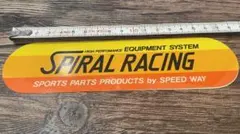 値下【当時物 】スパイラルレーシング ステッカー 未使用のサムネイル