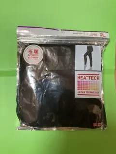 ユニクロ極暖エクストラウォームレギンス10分丈XL黒【新品未使用未開封】