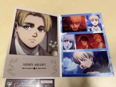 【新品】進撃の巨人　一番くじ　G賞メモリアルカード〜結末〜 アルミン