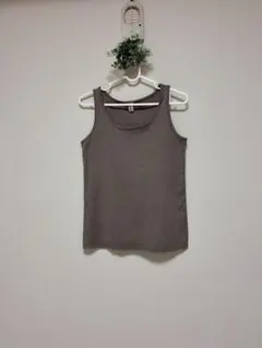 No.220 【美品】VIS✳︎レディースタンクトップ　カーキブラウン　インナーのサムネイル