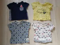 Tシャツ4枚セット80cm