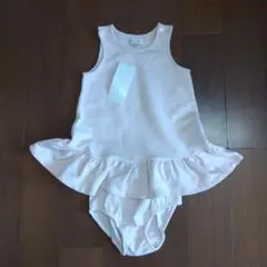 Ralph Lauren　ワンピース&パンツセット　ベビーピンク　新品　12M