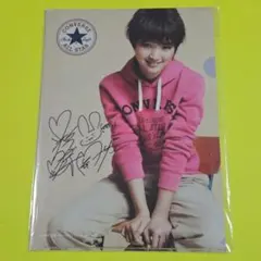 剛力彩芽クリアファイル（CONVERSEALLSTAR コンバースオールスター）