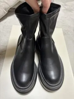 お値下げ！ローリーズファーム　厚底ブーツ　ブラック　サイズL