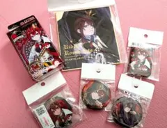 【ツイステ・リドル ローズハート グッズセット】缶バッジやパズル等