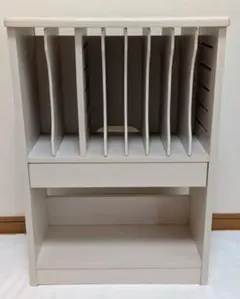 SHIRAI STORE】フリーラック ホワイト 白木目 本棚 シェルフ - メルカリ