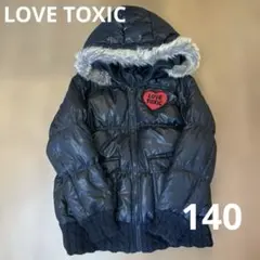 LOVETOXICダウンジャケット　ブラック　S 140