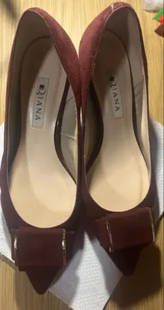 Diana パンプス　23.5cm 赤