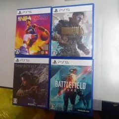 PS5 ソフト4本セット