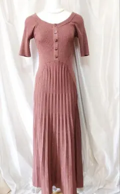 リリーブラウン 2Wayニットワンピース ONEsize