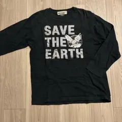 BACK NUMBER SAVE THE EARTH Tシャツ Lサイズ