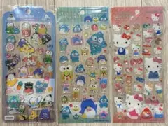 ル*マ様 サンリオ ドロップジュエリーシール クリアキャンディーシール 3枚セッ