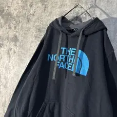 【THE NORTH FACE】ロゴ パーカー ブラック スウェット フーディー