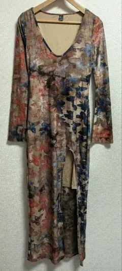 SHEIN　長袖ワンピース　蝶々