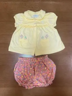 【美品】ラルフローレン　ベビー　トップス　＆　ボトムス　70 半袖