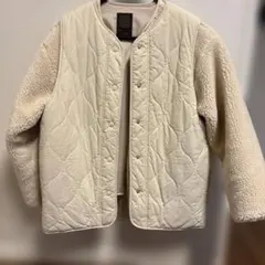 オフホワイト　2way　ブルゾン　アウター　ベストB:MING by BEAMS