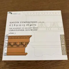 HAYDN SYMPHONIES vol.3 Hogwood CD3枚組