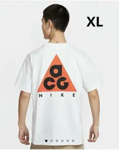 新品 NIKE ACG 半袖Ｔシャツ XL ナイキ バックプリント ビッグロゴのサムネイル