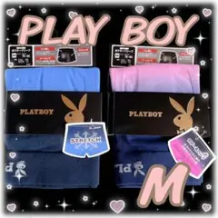 PLAYBOY❣️プレイボーイ ボクサーパンツ 前閉じ ストレッチ 総柄 Mのサムネイル