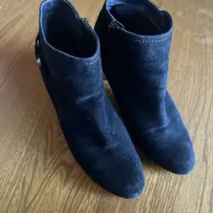 スウェードショートブーツ24.5