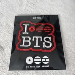 ✴︎ニューヨーク限定品✴︎BTS アリラン　ワッペン　ピンバッジ　Jimin 超貴重 ニューヨーク限定】 BTS アリラン ワッペン ピンバッジ ジミン