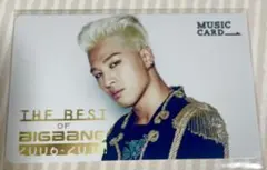 BIGBANG SOL ミュージックカード