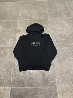Stussy ステューシー ブラック パーカー S