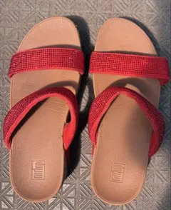 FitFlop フィットフロップ クリスタル 赤 サンダル 24-24.5cmのサムネイル