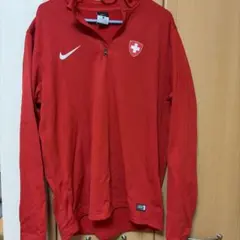 NIKE スイス代表 トレーニングウェア ハーフジップ Lのサムネイル