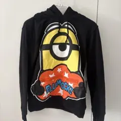 お値下げ⭕️USJ ミニオン パーカー ジッパーポケット付きのサムネイル