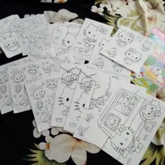ハローキティー　ぬりえ&らくがき帳セット　　　41