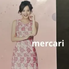 佐々木希　クリアファイル