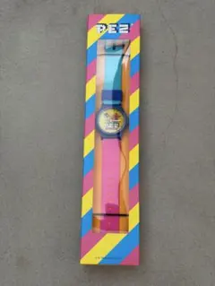 新品・未開封　PEZ ペッツ 腕時計 カラフル レトロポップ プラザ限定